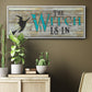 The Witch is in - Floater Framed Canvas Print