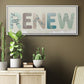 Renew Your Soul - Floater Framed Canvas Print