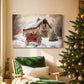 Gilded Nativity at Eve - Canvas Art Print