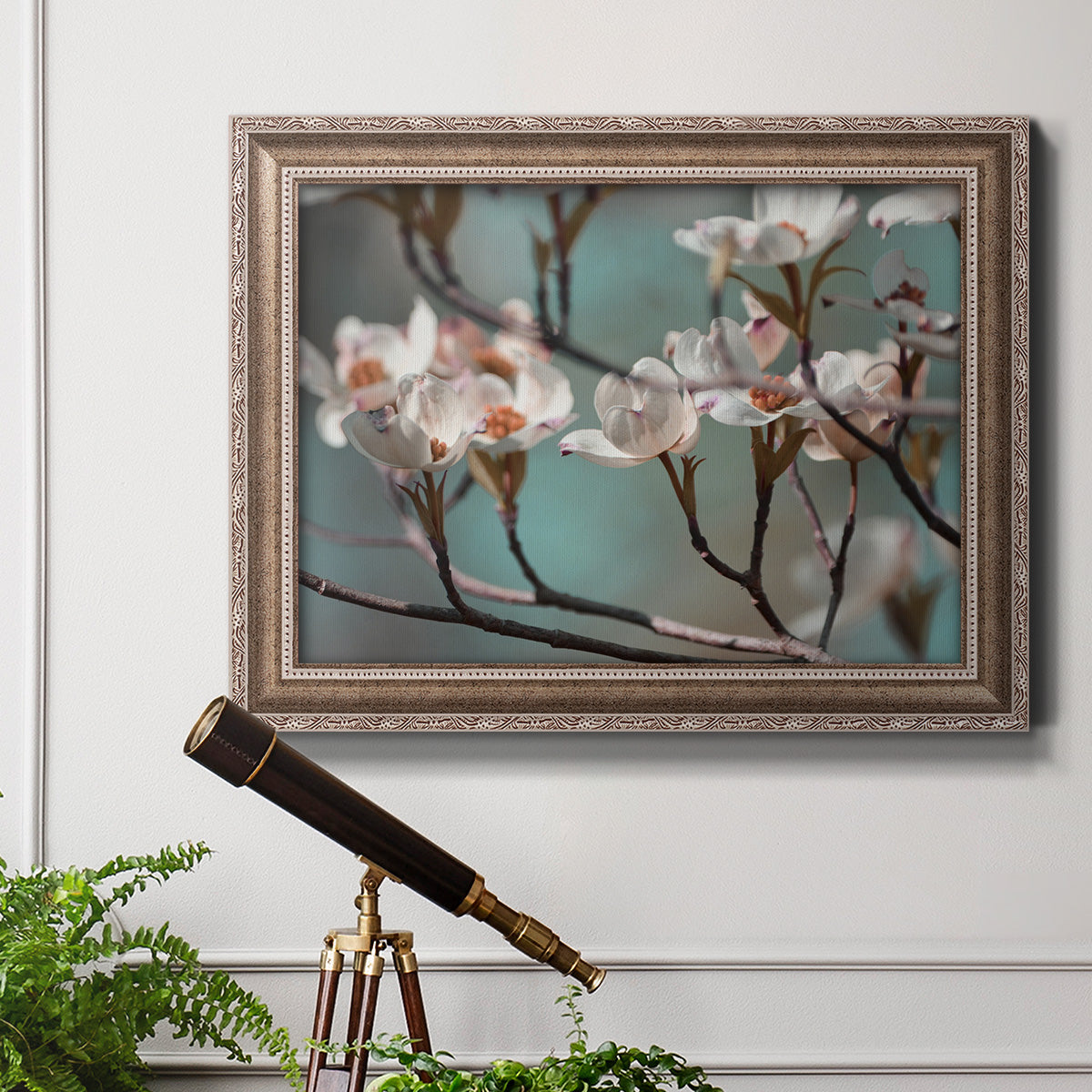 Dogwood Spring IV Premium Framed Canvas- Ready to Hang