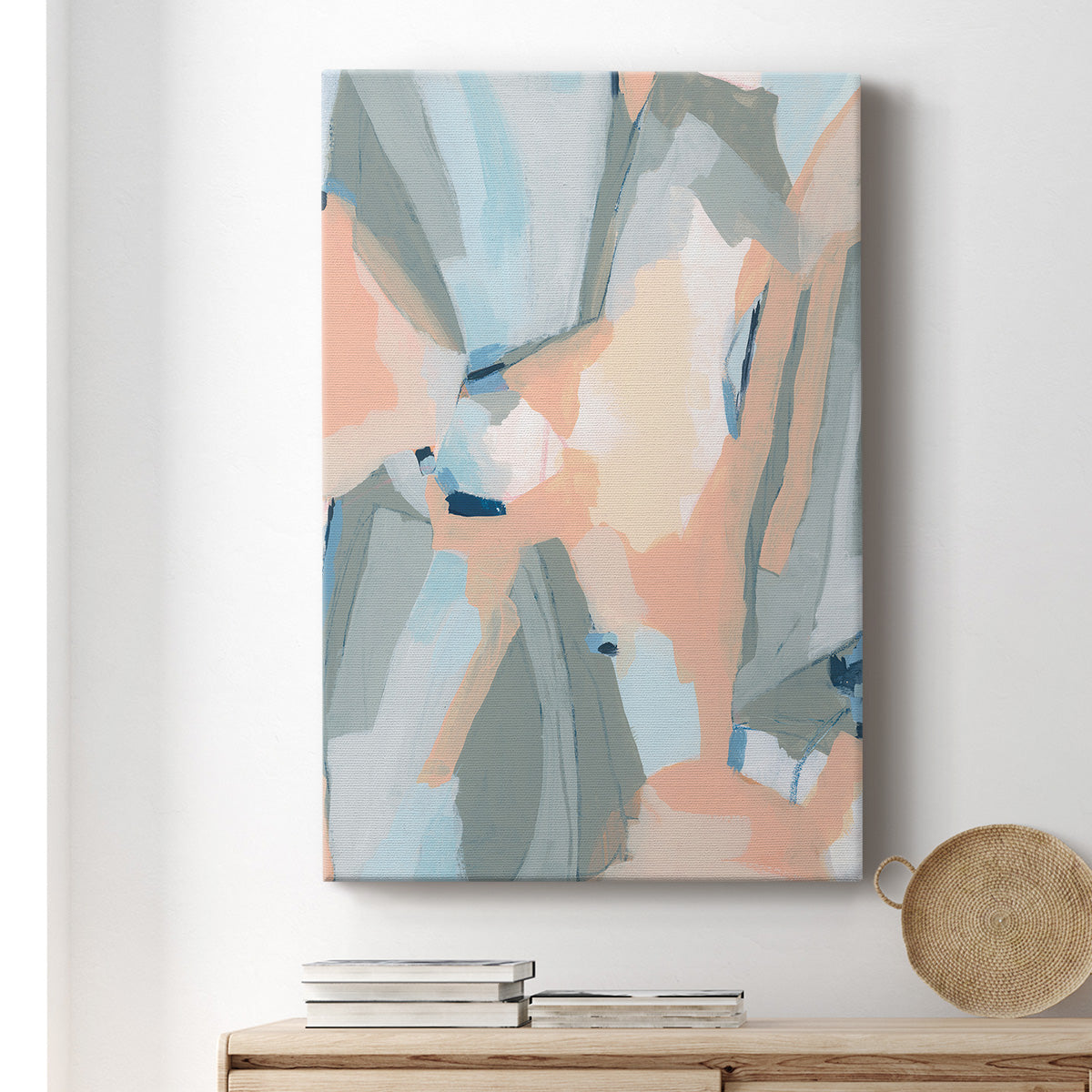 Pastel Cavern II Premium Gallery Wrapped Canvas - Ready to Hang