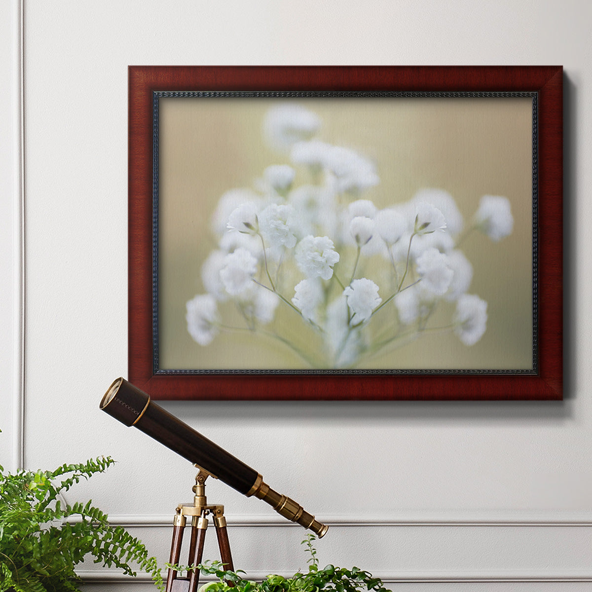 Baby's Breath Study I Premium Framed Canvas- Ready to Hang