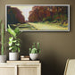 Road in a Forest Fontainebleau, 1864 - Floater Framed Canvas Print