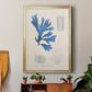 Blue Marine Algae VIII - Modern Framed Canvas Print