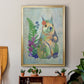 Fantastic Florals Squirrel - Modern Framed Canvas Print