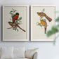 Elegant Trogons I - Premium Framed Canvas 2 Piece Set - Ready to Hang