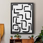 Shuffle III - Modern Framed Canvas Print