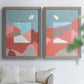 Desert Dreamscape I - Premium Framed Canvas 2 Piece Set - Ready to Hang