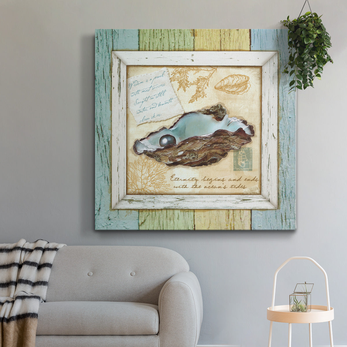 Sea Treasures IX-Premium Gallery Wrapped Canvas - Ready to Hang