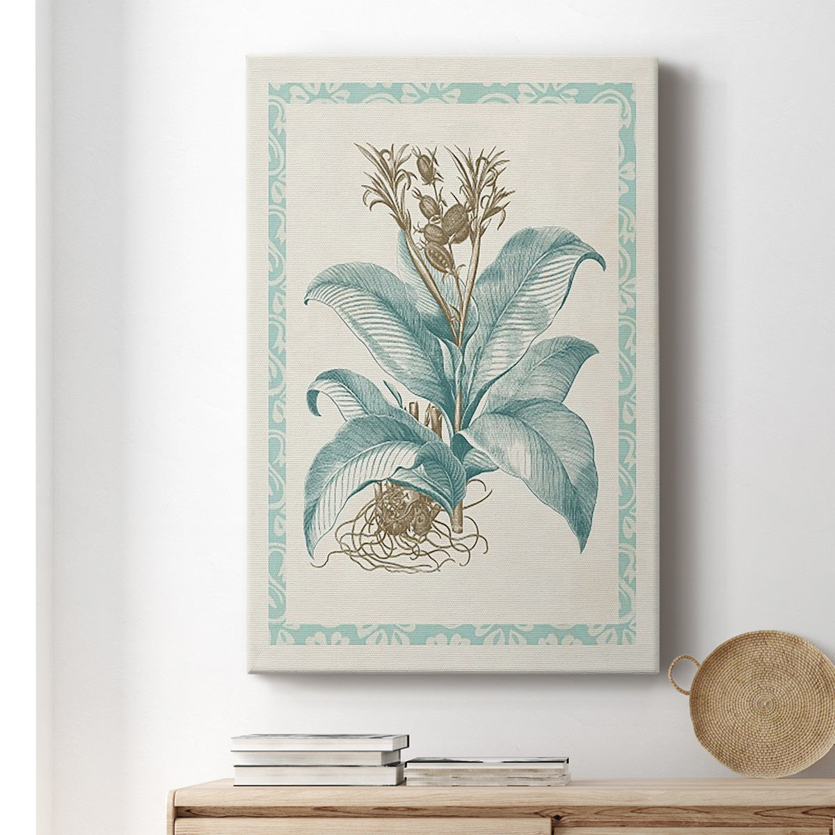 Willow Blue Besler III - Canvas Art Print