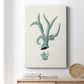 Antique Coastal Coral XII - Canvas Art Print
