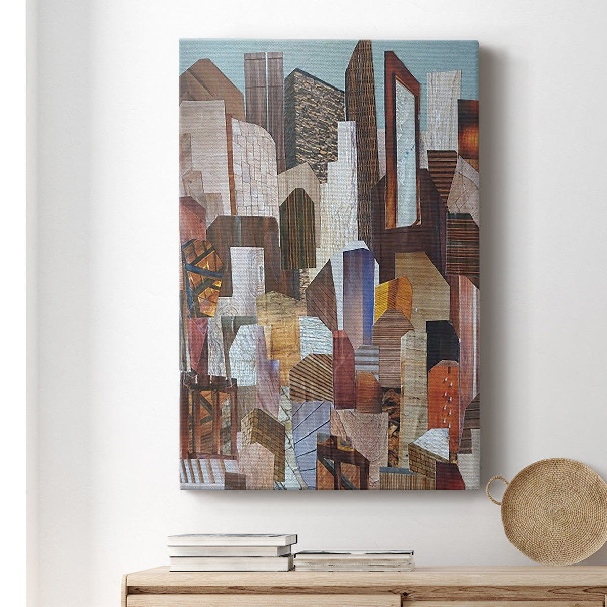 Metropolis Premium Gallery Wrapped Canvas - Ready to Hang