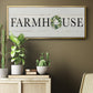Farmhouse - Floater Framed Canvas Print