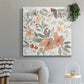 Peach & Rust Blooms II - Canvas Art Print