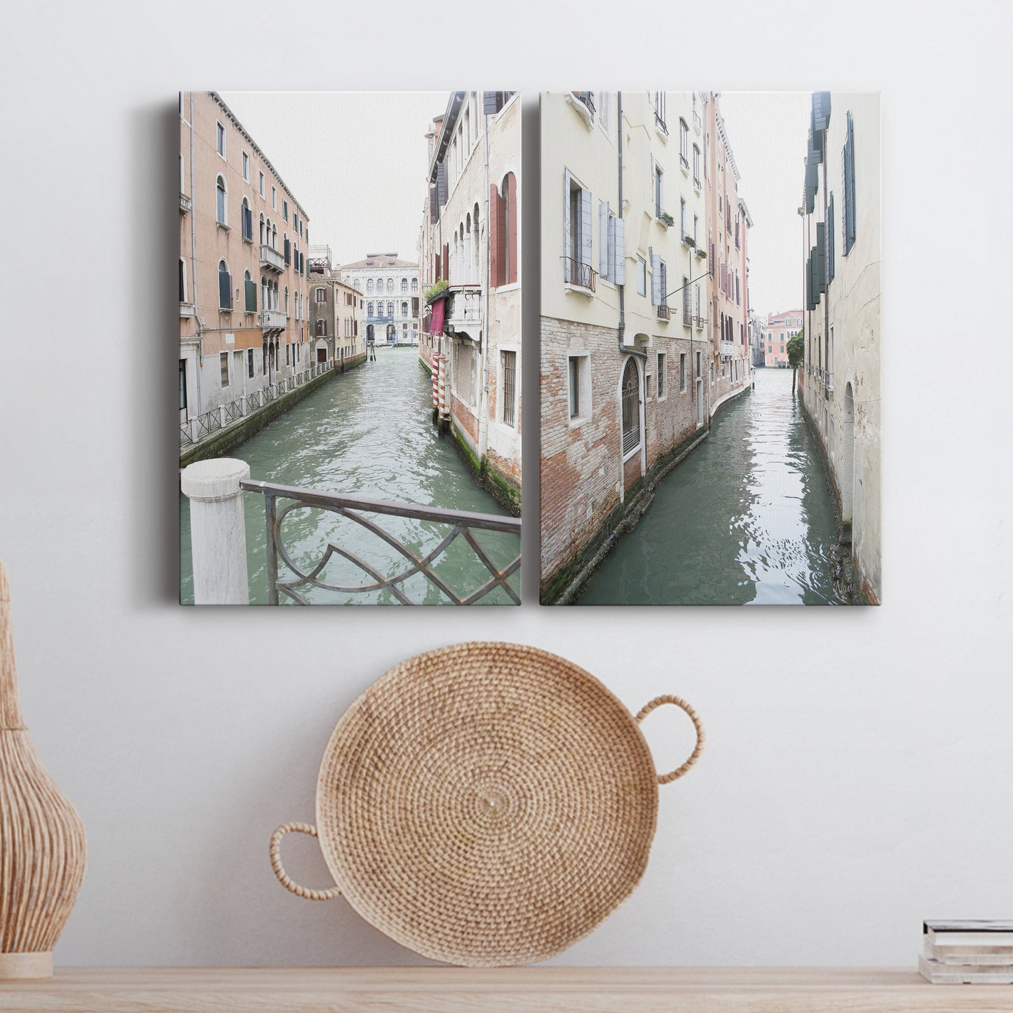 Venice Canal I Premium Gallery Wrapped Canvas - Ready to Hang