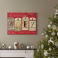 Noel Tags - Premium Gallery Wrapped Canvas  - Ready to Hang