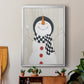 Festive Snowman II - Modern Framed Canvas Print