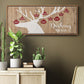 Dashing Through The Snow - Floater Framed Canvas Print