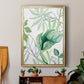 Tropical Palm Chorus II - Modern Framed Canvas Print