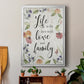 Life is the Best - Modern Framed Canvas Print