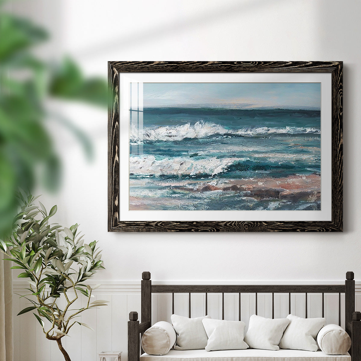 Ocean Breakers I-Premium Framed Print - Ready to Hang