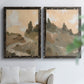 Hillside Walking Path I - Premium Framed Canvas 2 Piece Set - Ready to Hang