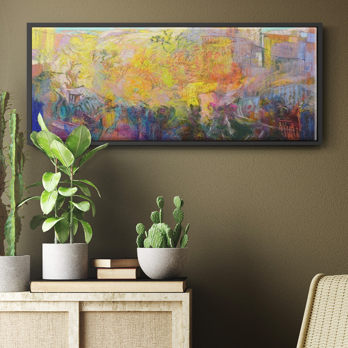 Incantanta - Floater Framed Canvas Print