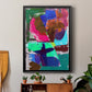 Brights Strokes III - Modern Framed Canvas Print