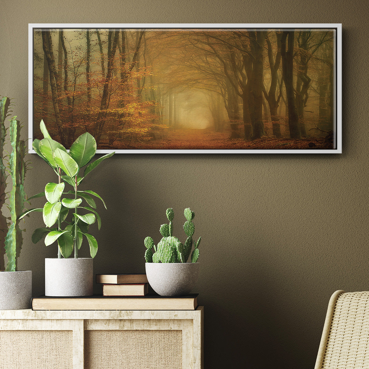 Early Light - Floater Framed Canvas Print