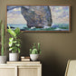 The Manneport, Seen from Below, 1883 - Floater Framed Canvas Print