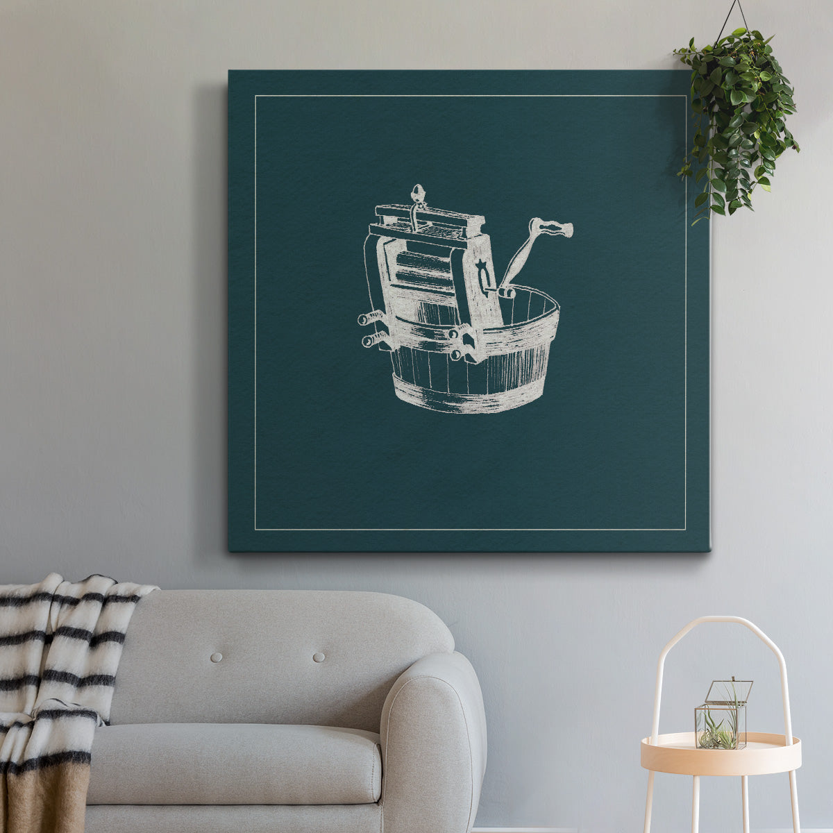 Laundry Tips I - Canvas Art Print
