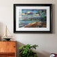 Morning Moon Over Waikiki - Modern Framed Art Print