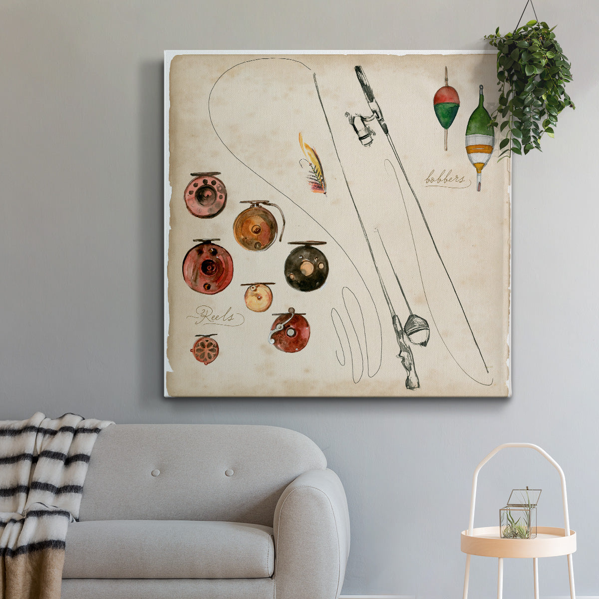 Tackle Box II - Canvas Art Print