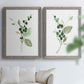 Sprigs in Green I   - Premium Framed Canvas 2 Piece Set - Ready to Hang