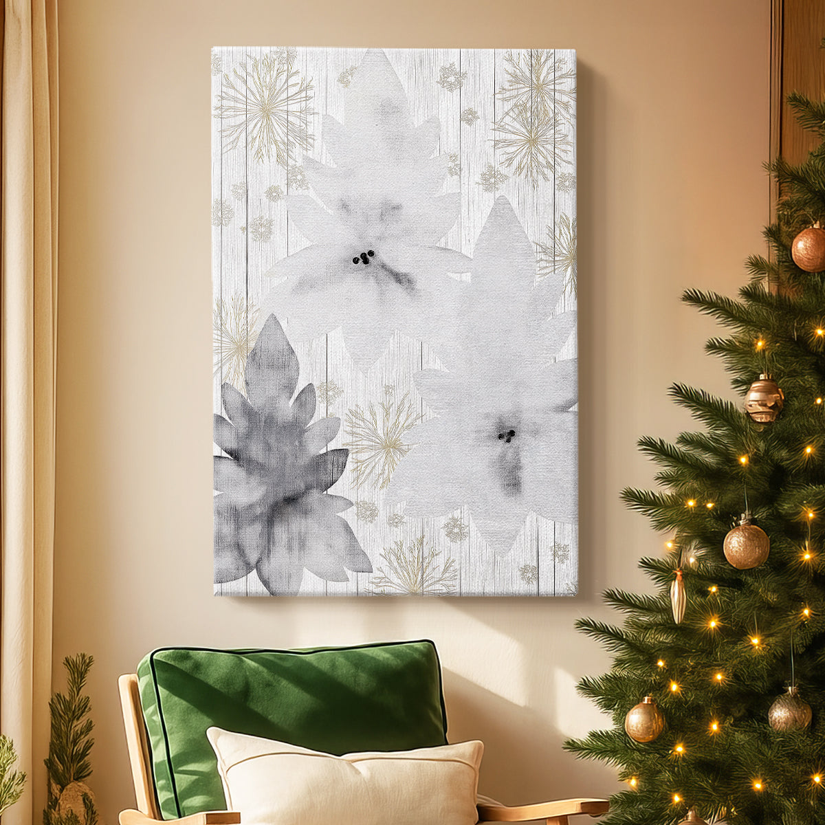 Morning of Snowwhite Carol - Canvas Art Print
