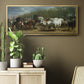 The Horse Fair - Floater Framed Canvas Print