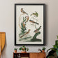 Antique Birds in Nature I - Modern Framed Canvas Print