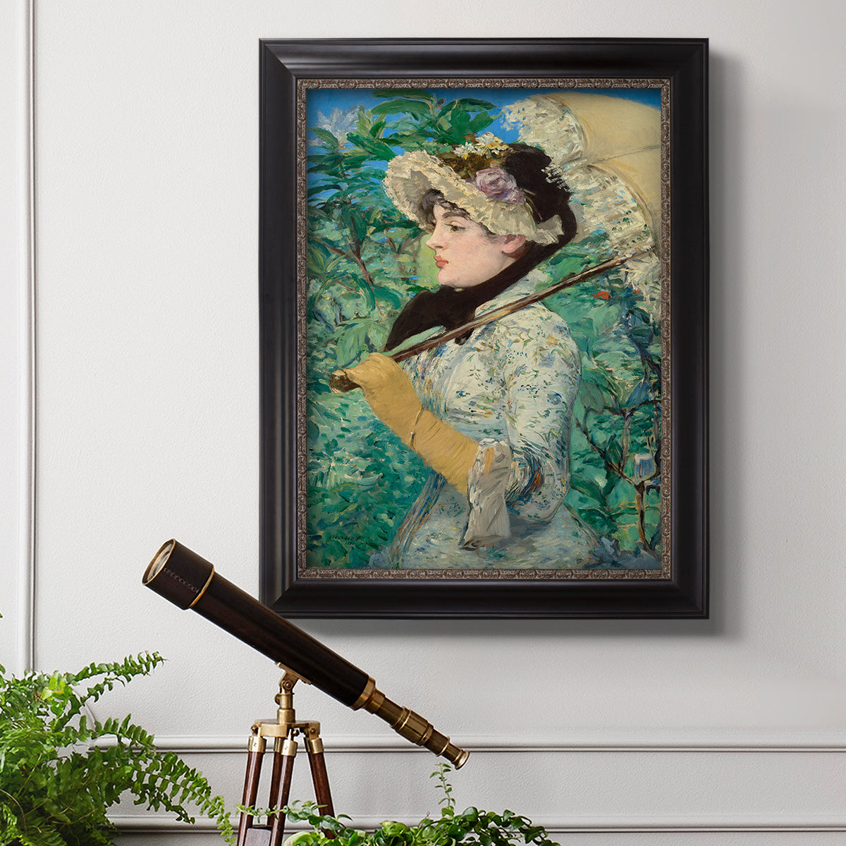Spring - Ornate Framed Canvas Print