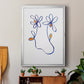 Wobbly Blooms IV - Modern Framed Canvas Print