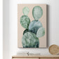 Cactus on Coral II Premium Gallery Wrapped Canvas - Ready to Hang