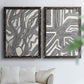 Dots and Dashes I - Premium Framed Canvas 2 Piece Set - Ready to Hang