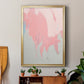 Blushing Abstract II - Modern Framed Canvas Print