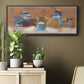 Snowball Bucket - Floater Framed Canvas Print