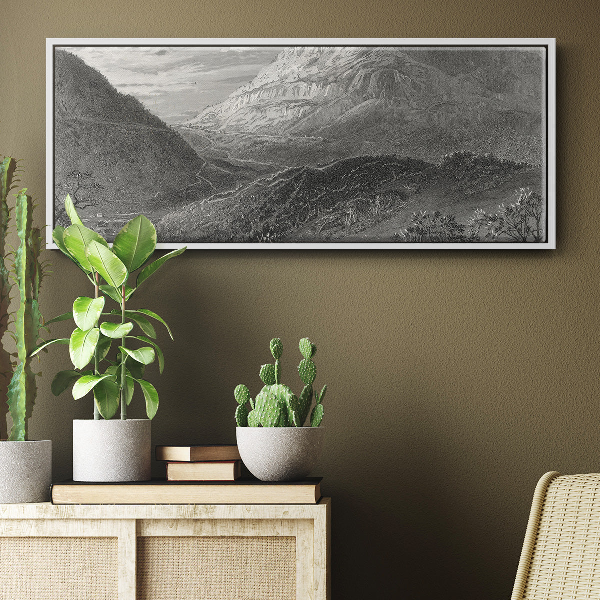 Cumberland Gap - Floater Framed Canvas Print