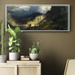 A Storm in the Rocky Mountains - Floater Framed Canvas Print