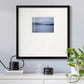 Blue Serenity- Premium Framed Print Double Matboard