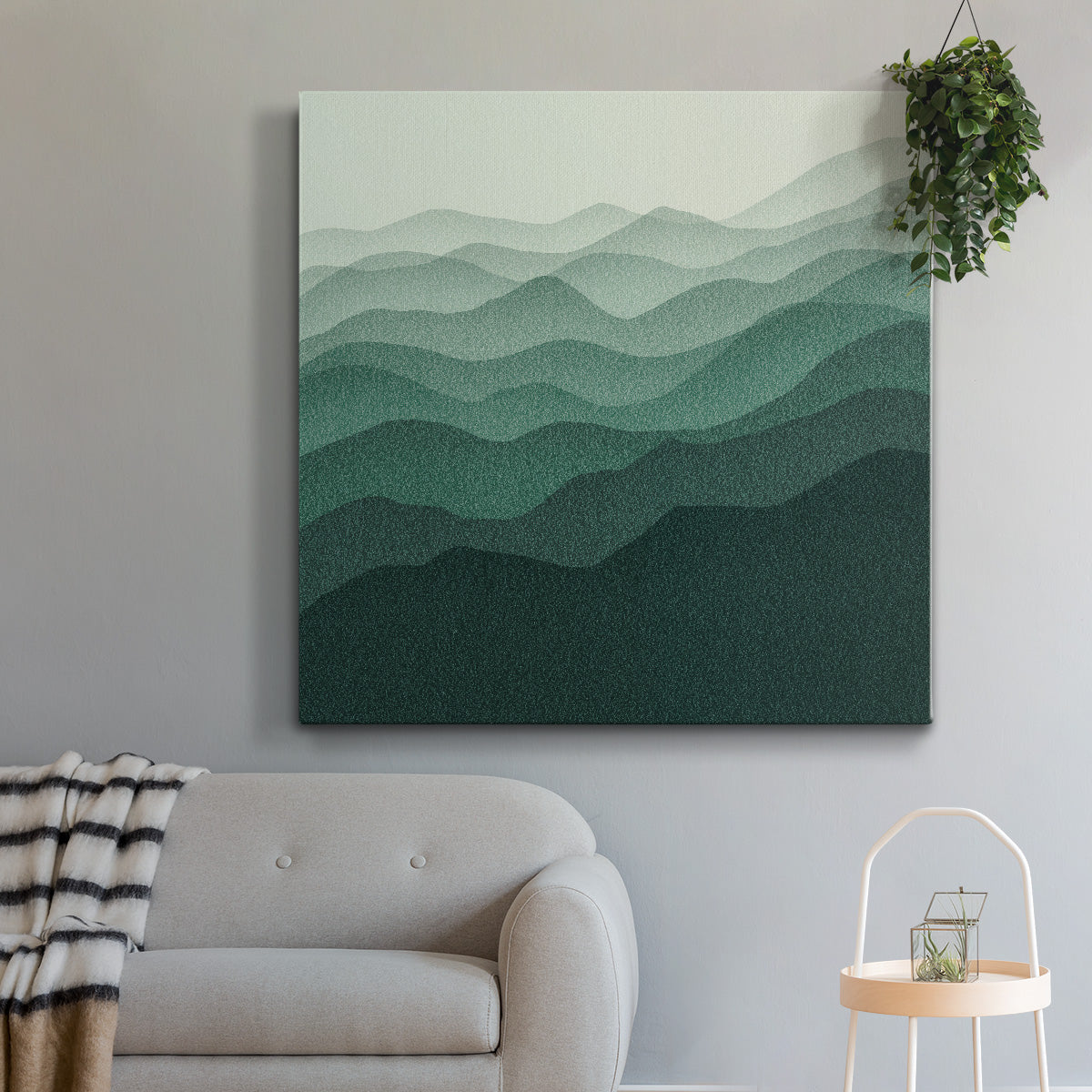 Gradient Scape IV - Canvas Art Print