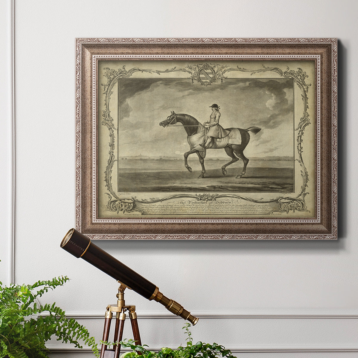 Distinguished Horses II Premium Framed Canvas- Ready to Hang