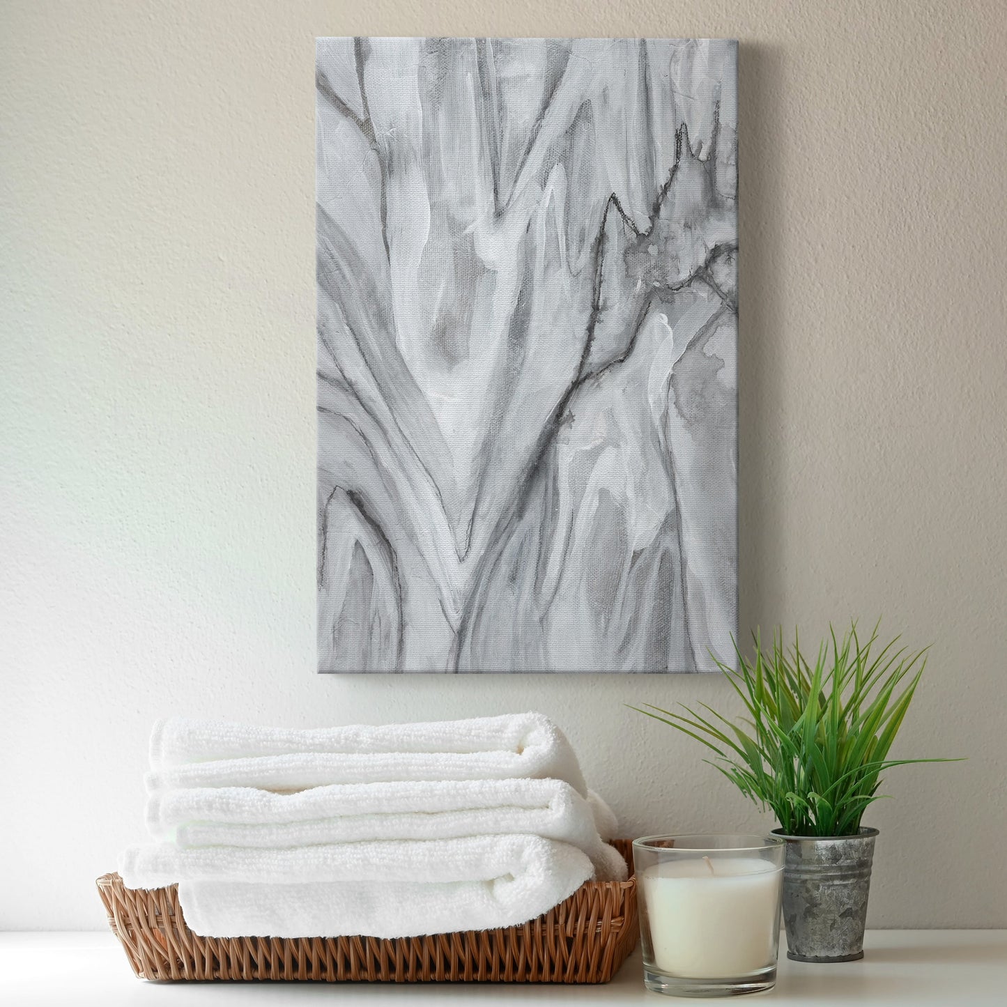 Marbled White II - Canvas Art Print