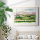 Bennachie Rain II - Barnwood Framed Art Print
